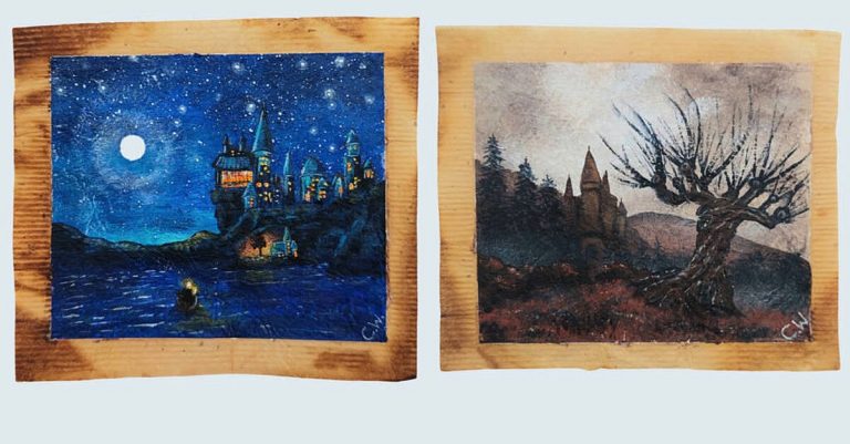 Artist Captures Harry Potter's Magic And The Lord Of The