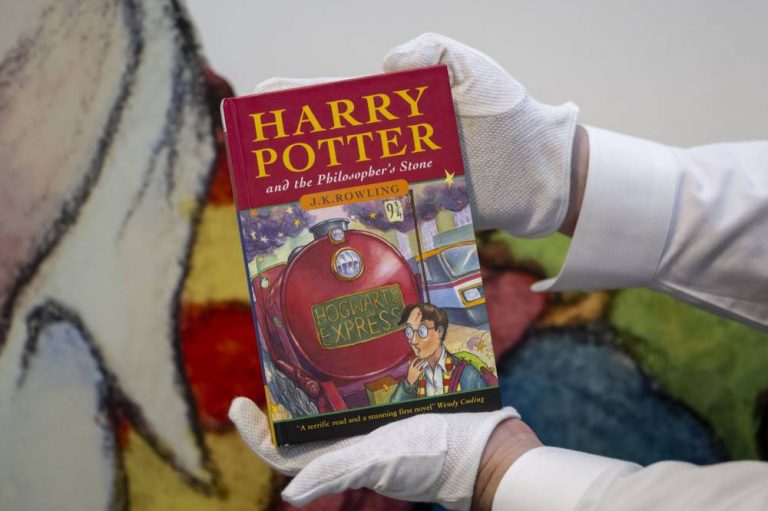 A Unique First Edition Of Harry Potter Was Auctioned Off