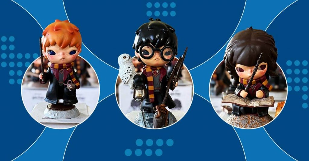 Clay Artist Transforms Hirono Figures Into Harry Potter Characters